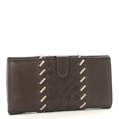 Bottega Veneta Nappa Intrecciato Continental Wallet Shadow 3 of 12