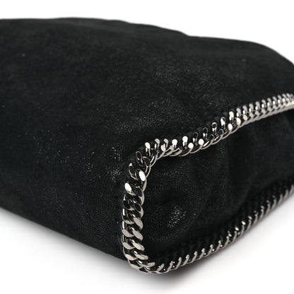 Stella McCartney Shaggy Deer Falabella Fold Over Tote Black 9 of 9