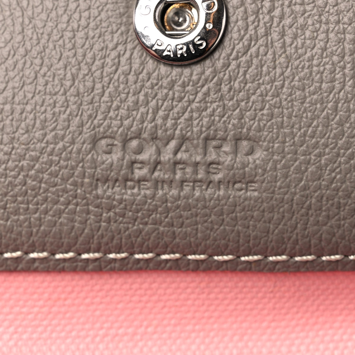 Goyard Goyardine Saint Louis Claire Voie GM Grege Powder Pink 7 of 10