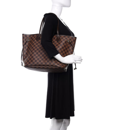 Louis Vuitton Damier Ebene Neverfull MM 2 of 10