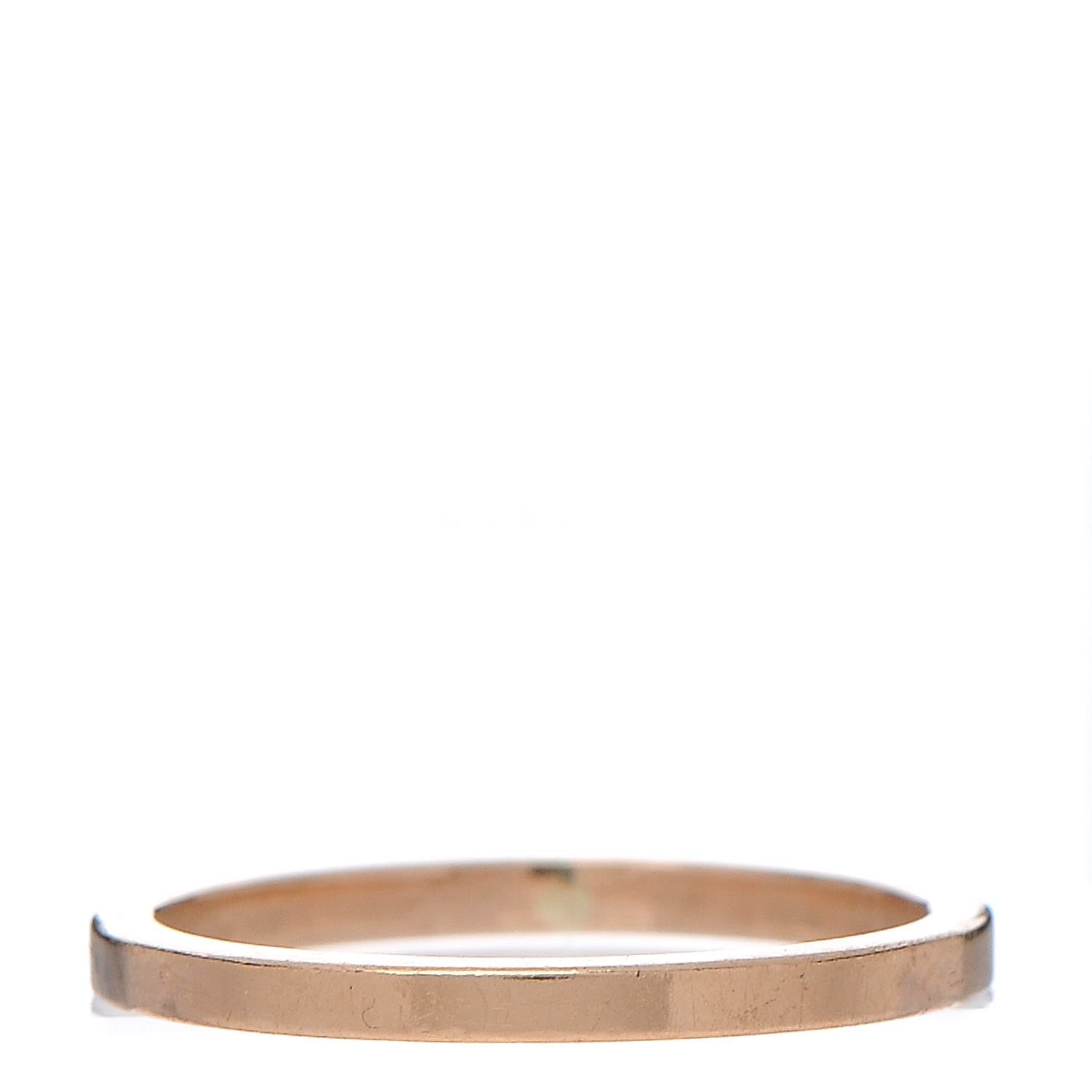 Tiffany 18K Rose Gold Classic Wedding Band Ring 56 7.5 1 of 5