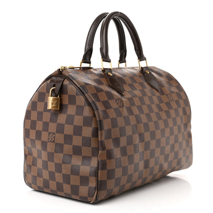 Louis Vuitton Damier Ebene Speedy 30 3 of 11