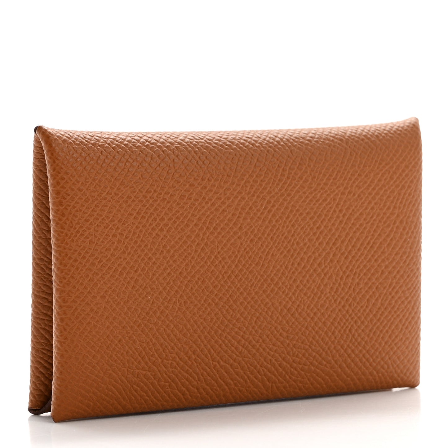 Epsom Calvi Card Case Gold