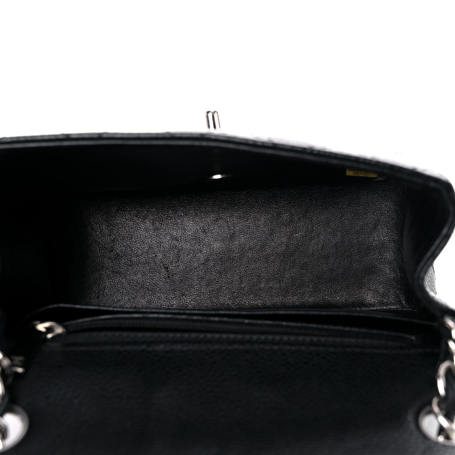 Chanel Caviar Quilted Mini Square Flap Black 5 of 14