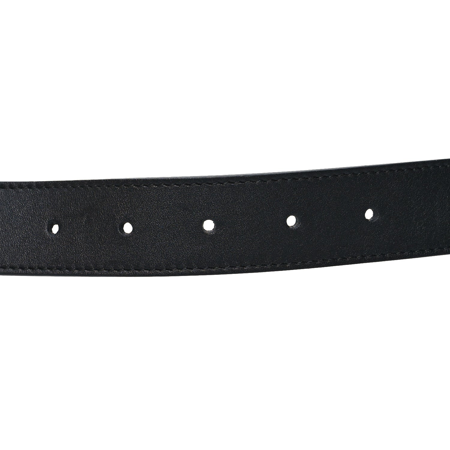Gucci Calfskin Double G 30mm Belt 80 32 Black 4 of 5