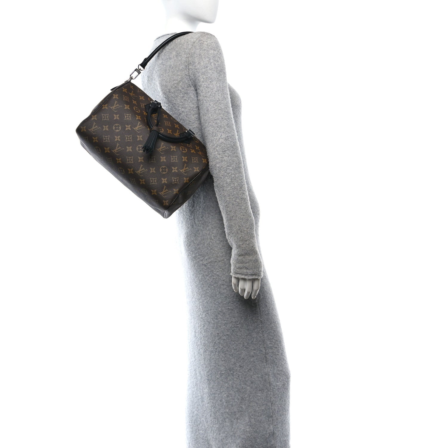 Louis Vuitton Monogram Speedy Soft 30 Dark 2 of 10