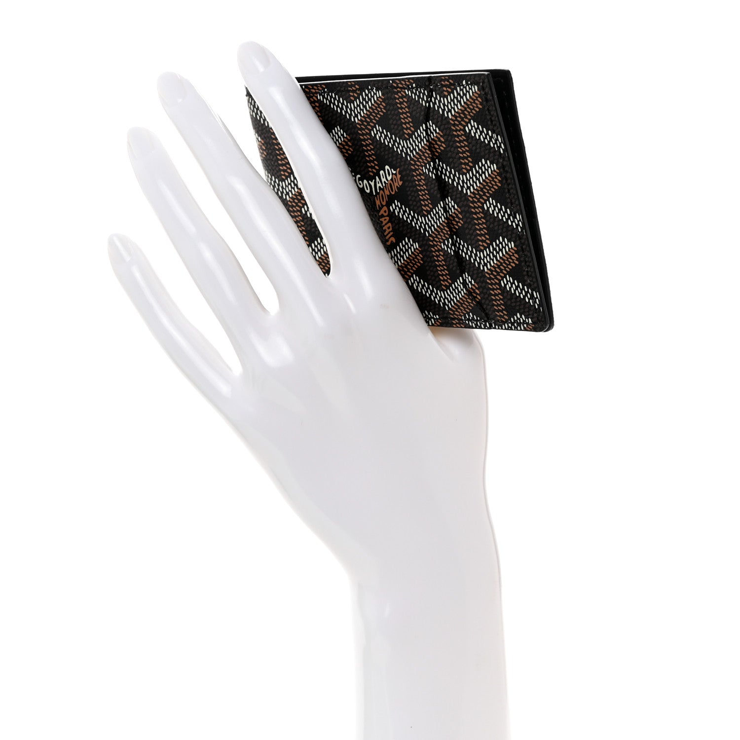 Goyard Goyardine Insert Victoire Card Wallet Black 2 of 7