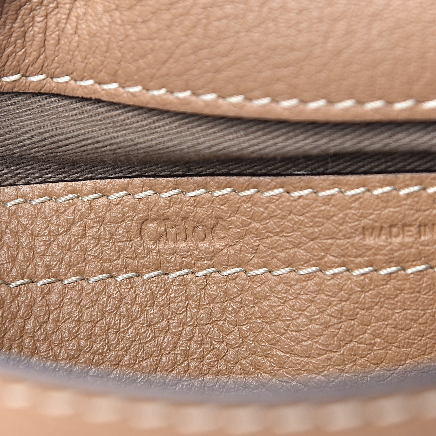 Calfskin Mini Marcie Round Crossbody Bag Nut