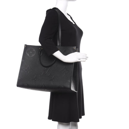 Louis Vuitton Empreinte Monogram Giant Onthego GM Black 2 of 11