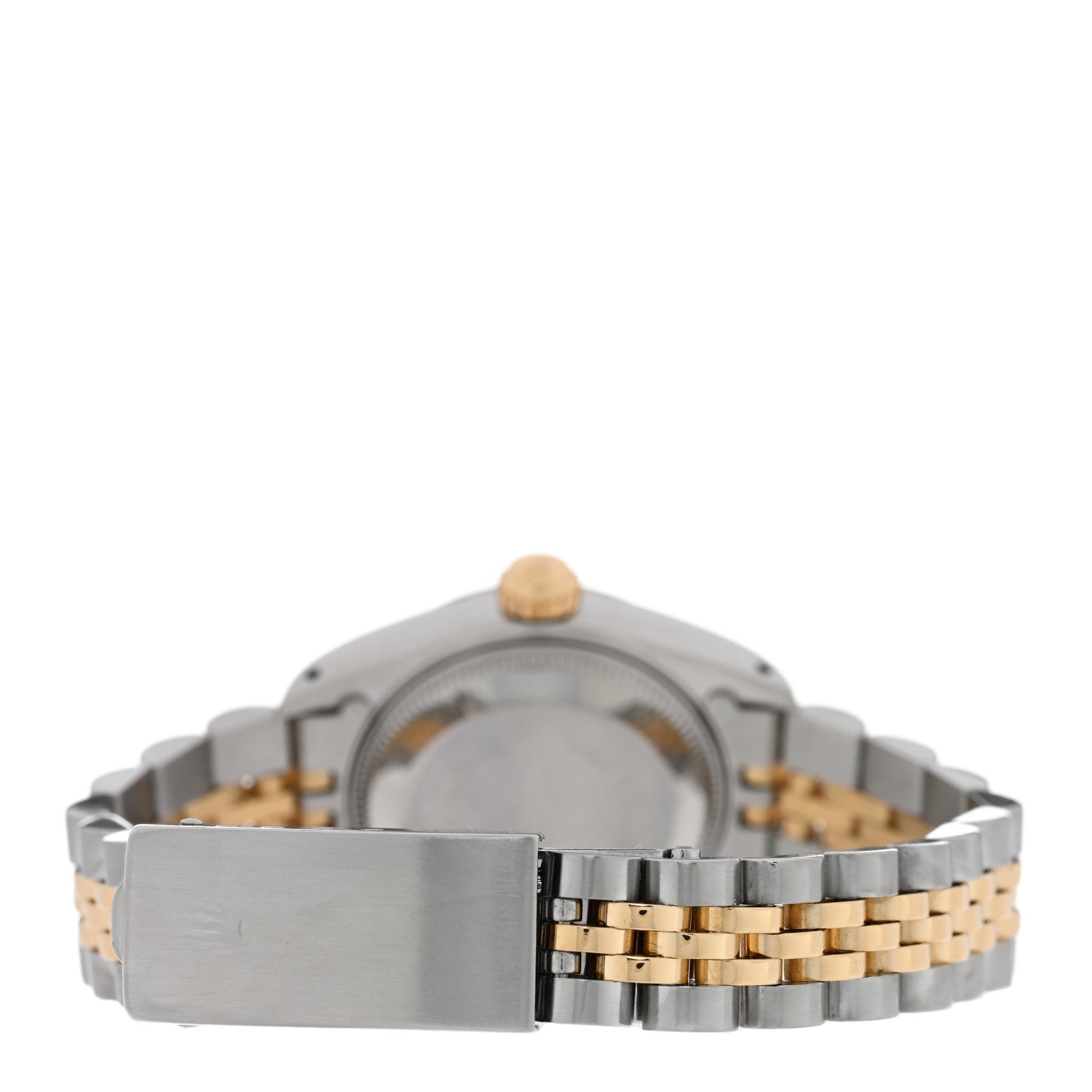 Rolex Stainless Steel 18K Yellow Gold 26mm Oyster Perpetual Datejust Watch White 69173 3 of 5
