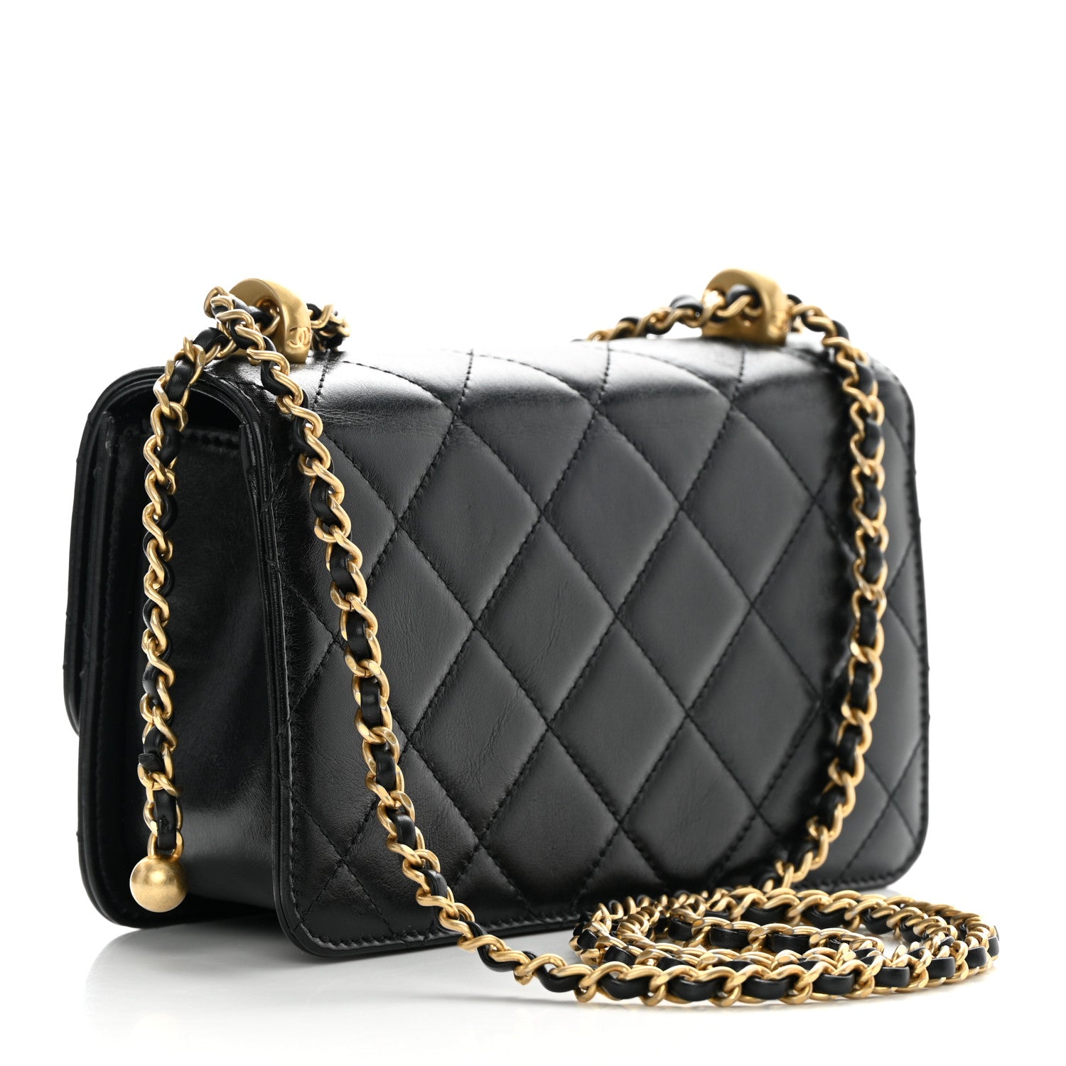 Chanel Calfskin Quilted Mini Perfect Fit Flap Black 4 of 16