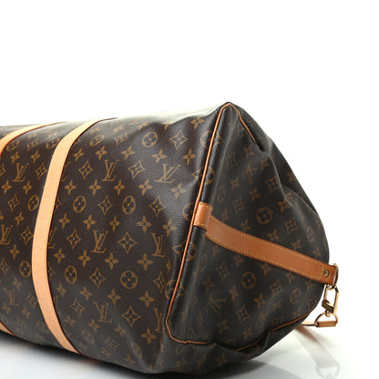 Louis Vuitton Monogram Keepall Bandouliere 55 8 of 12