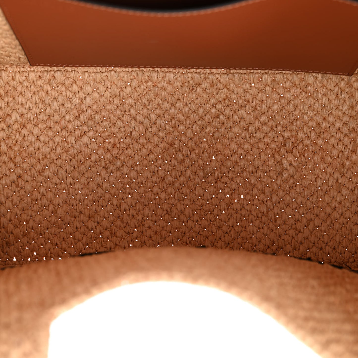 Raffia Medium Paula's Ibiza Logo Tote Natural Tan
