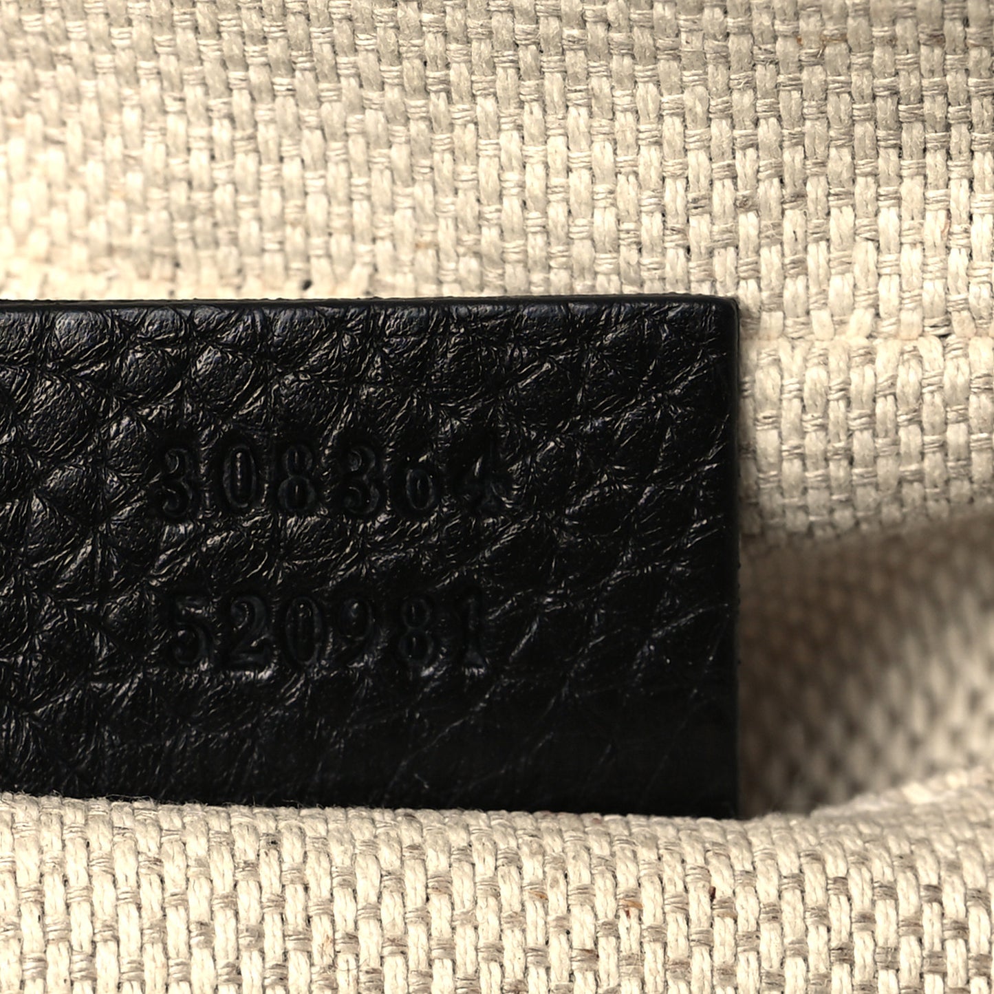 Pebbled Calfskin Small Soho Disco Bag Black