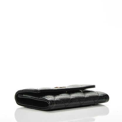 Chanel Caviar Quilted Flap Card Holder Black 4 of 8