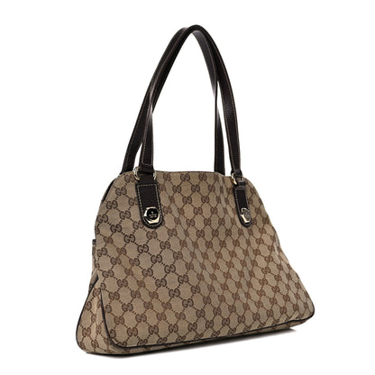 Gucci Monogram Medium Charmy Shoulder Bag Brown 3 of 16