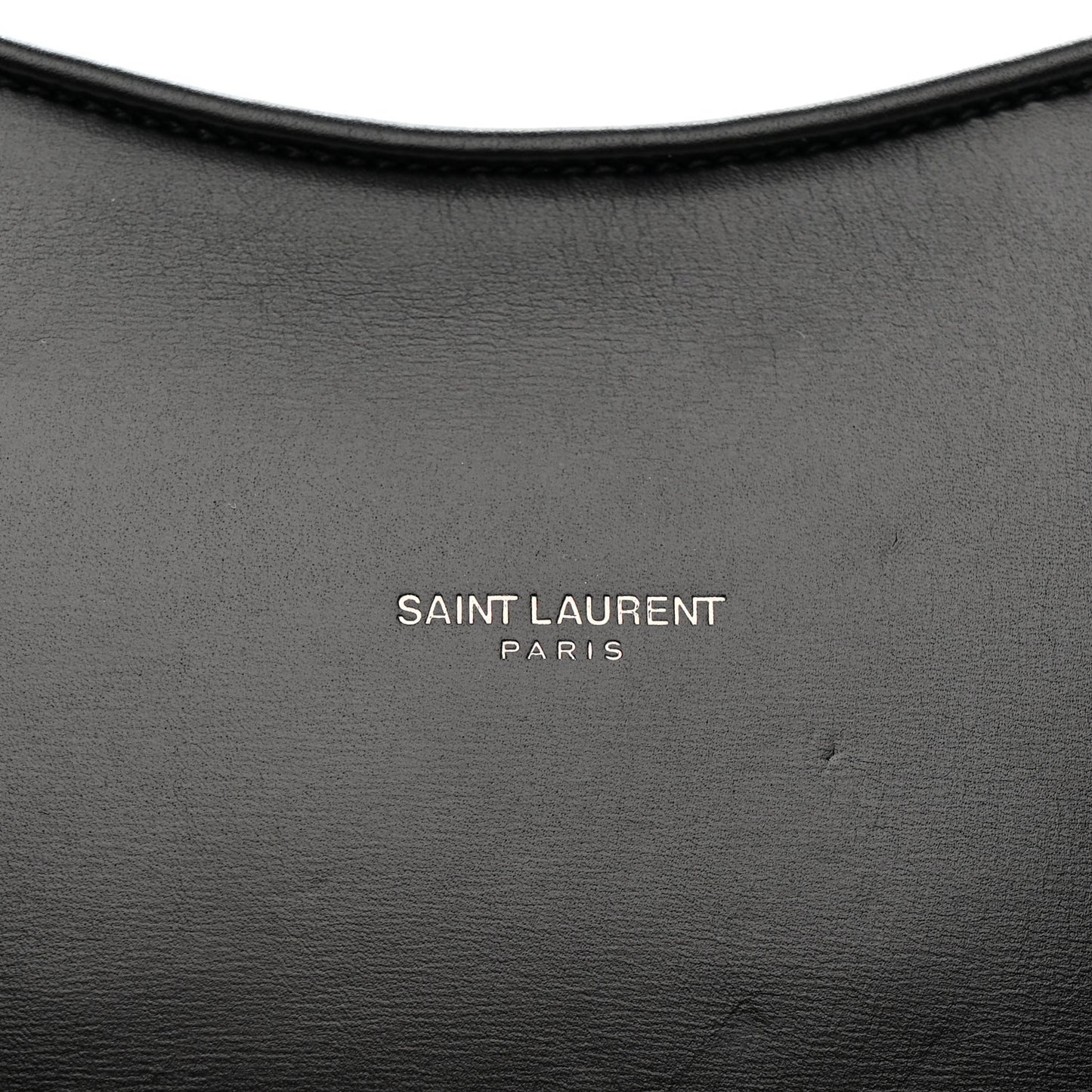 Calfskin Heart Monogram Crossbody Black
