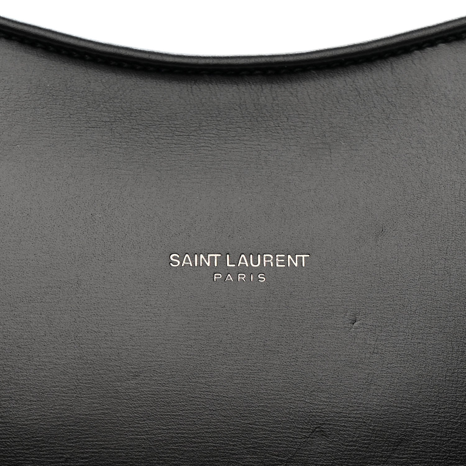 Saint Laurent Calfskin Heart Monogram Crossbody Black 7 of 11