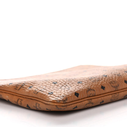 MCM Visetos Original Medium Pouch Cognac 9 of 11