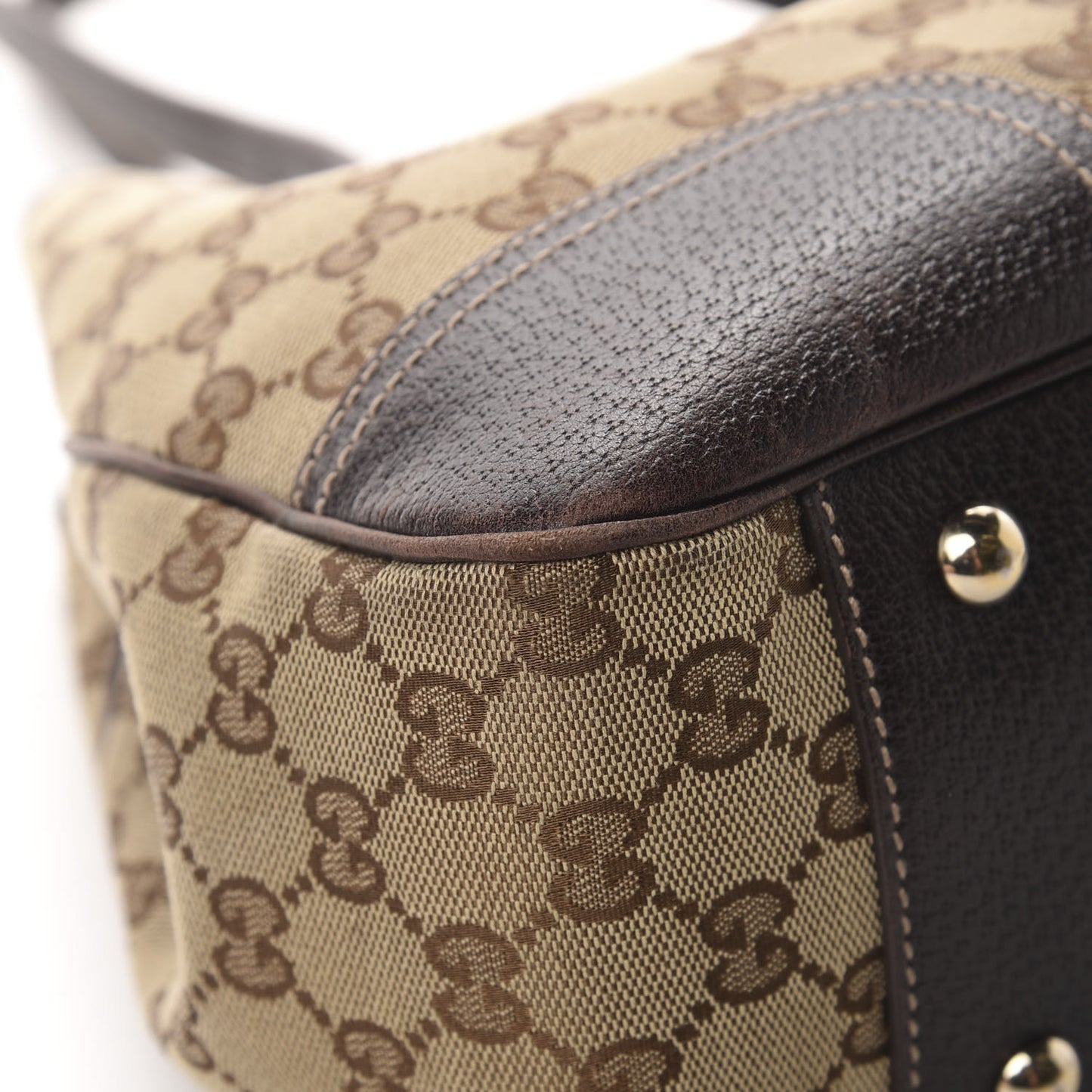 Monogram Medium Princy Tote Dark Brown