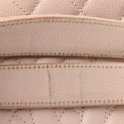 Chanel Caviar Quilted Grand Shopping Tote GST Light Pink 12 of 13