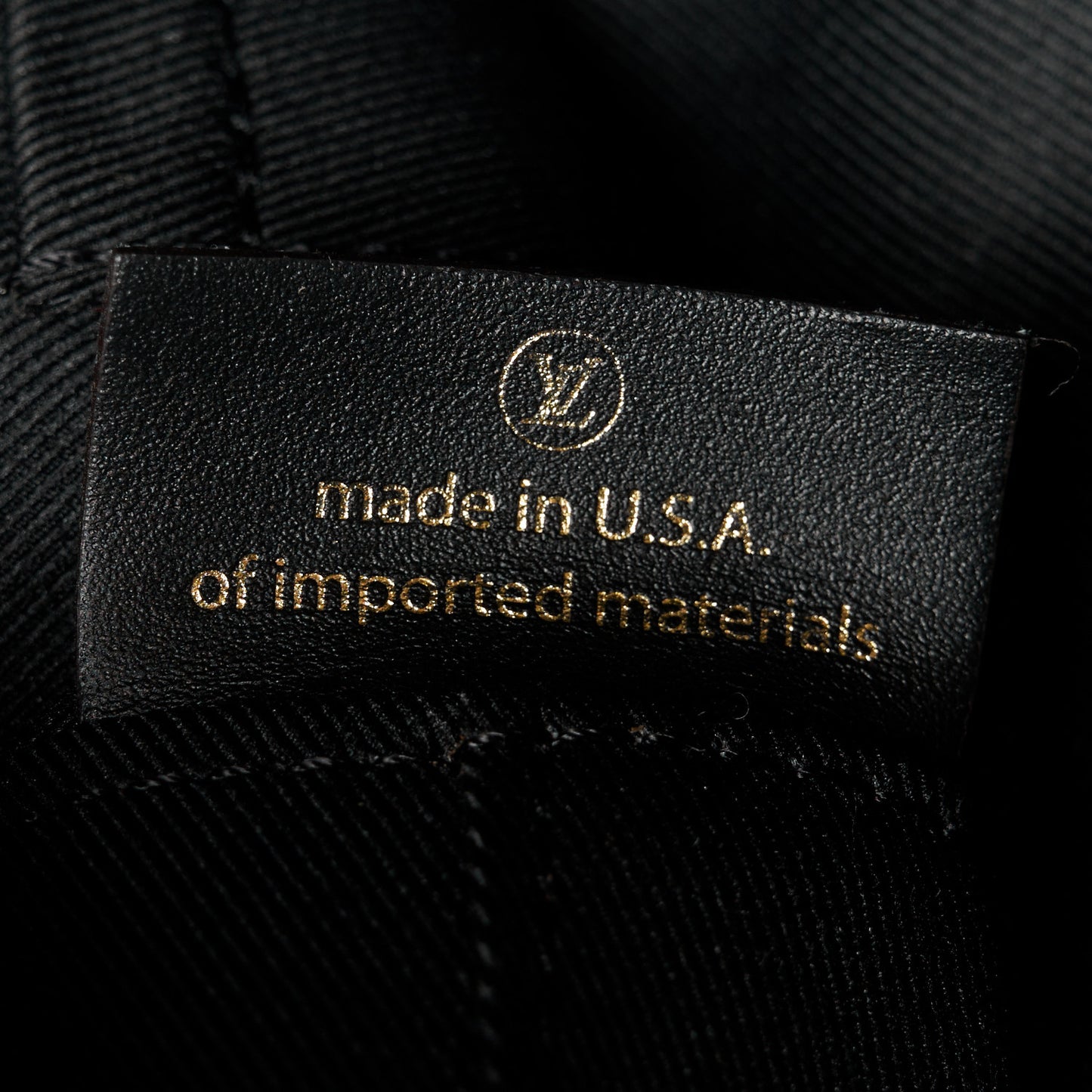 Monogram Saintonge Black