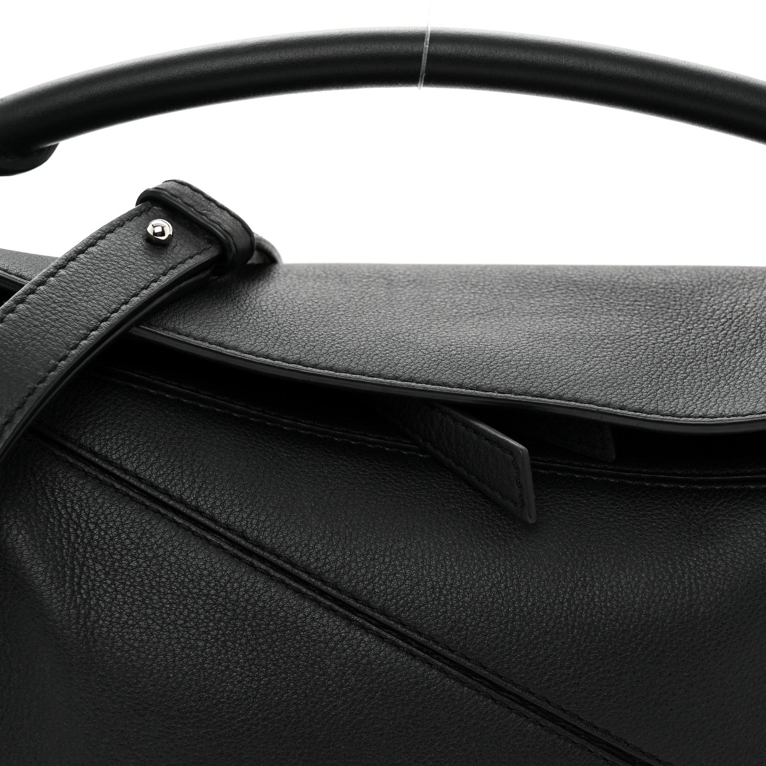 Loewe Calfskin Small Puzzle Bag Black 8 of 10