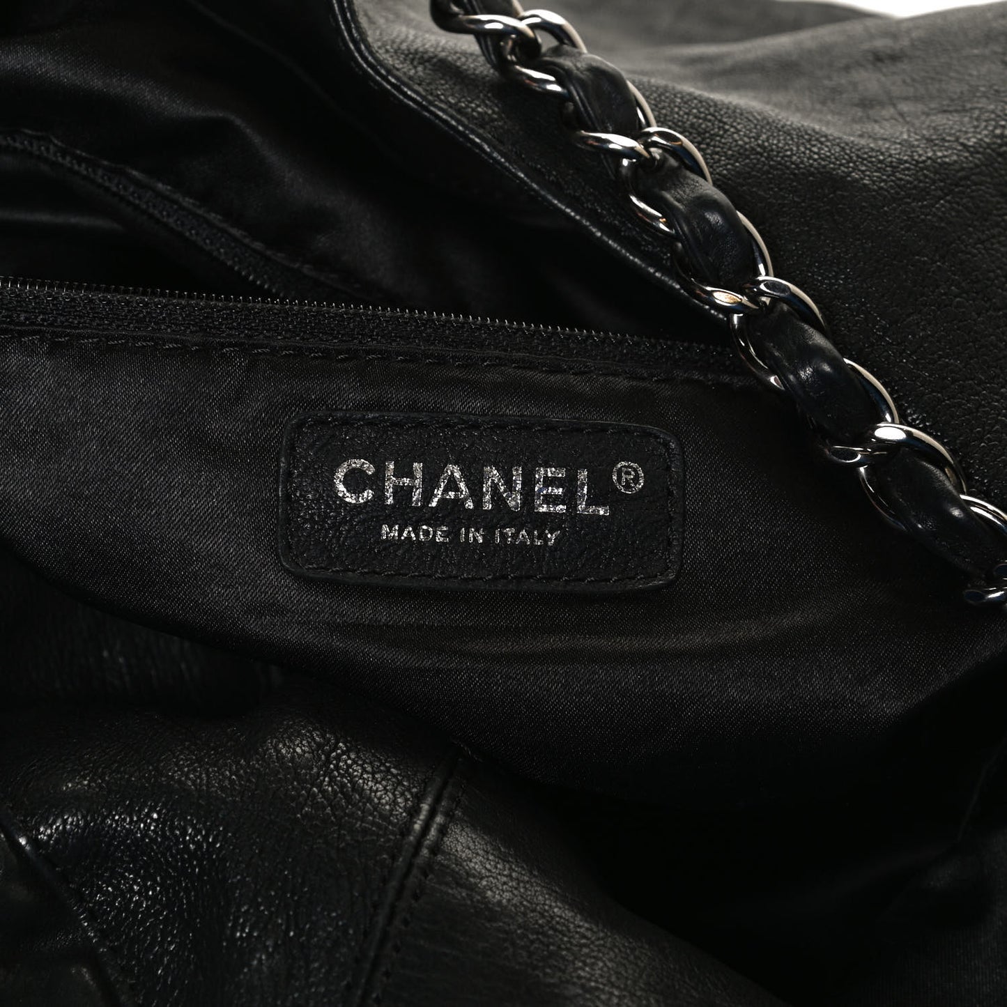 Calfskin Baby Coco Cabas Black
