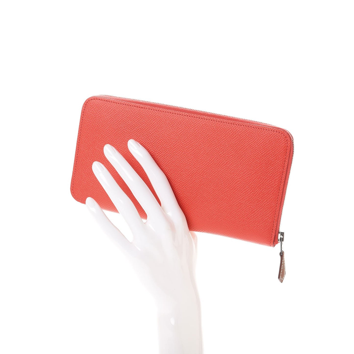 Epsom Silk'In Wallet Rose Jaipur Fauve Rouge Grenat