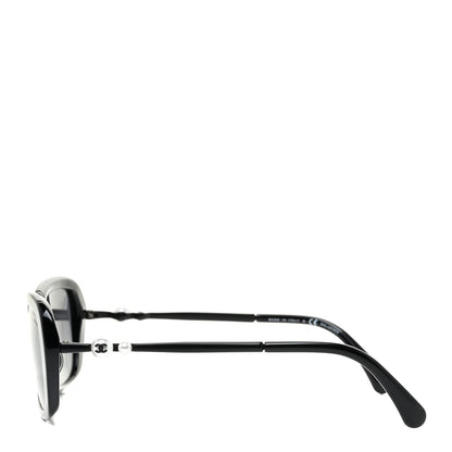 Chanel Pearl Polarized Square Sunglasses 5427-H-A Black 3 of 7