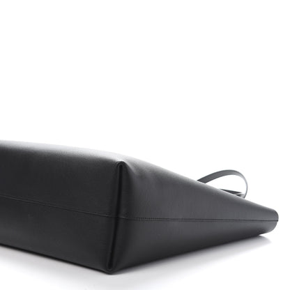 Saint Laurent Calfskin Large Shopping Tote Black 10 of 14