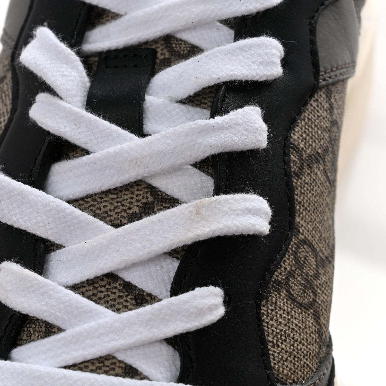 Gucci GG Supreme Calfskin Monogram Mens Interlocking G 55mm Sneakers 9 10 of 12