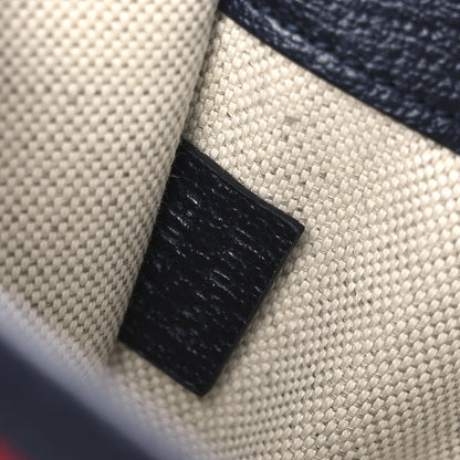 Gucci GG Supreme Monogram Web Small Ophidia Belt Bag 80 32 Beige Navy 7 of 12