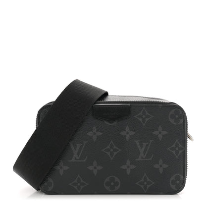 Louis Vuitton Monogram Eclipse Alpha Wearable Wallet 1 of 12