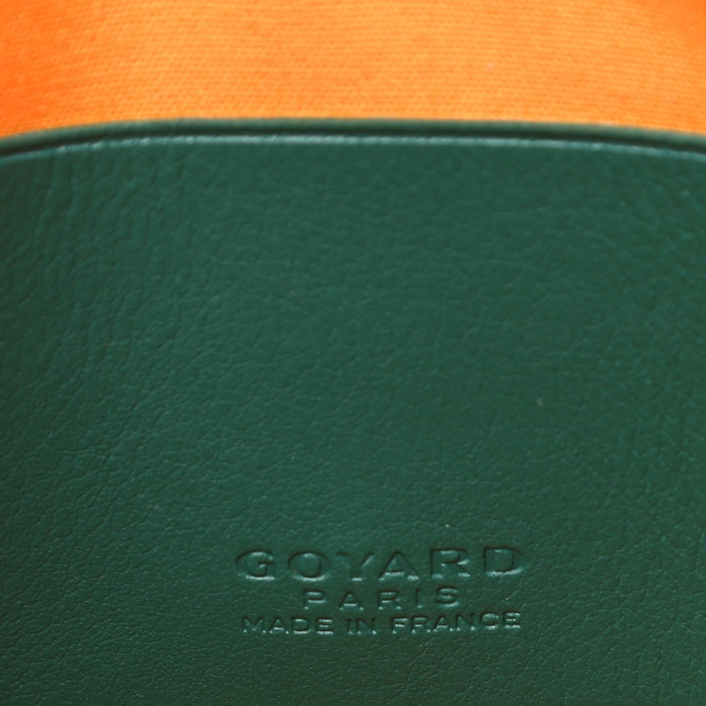 Goyardine Senat Pochette PM Green