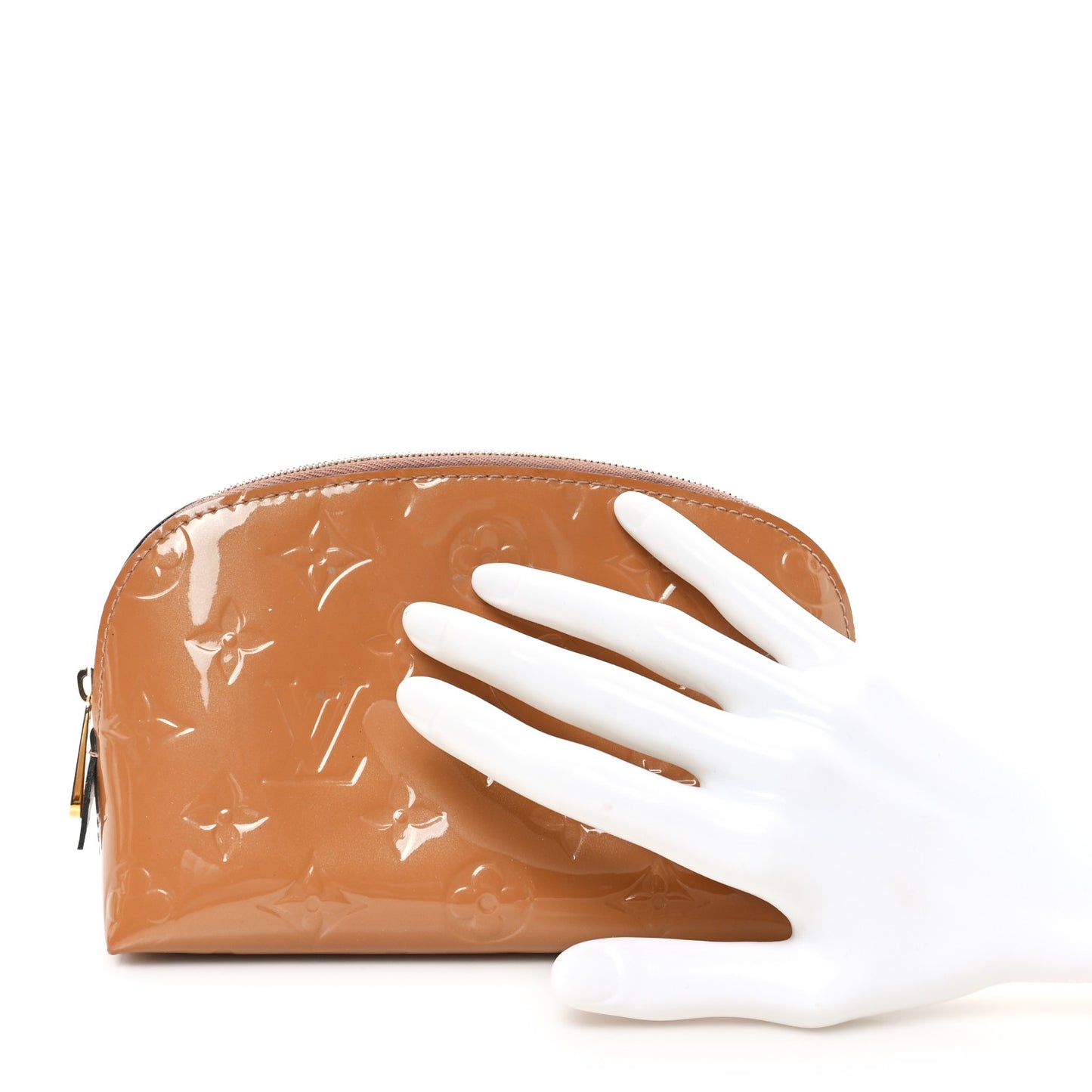 Vernis Cosmetic Pouch Rose Velours