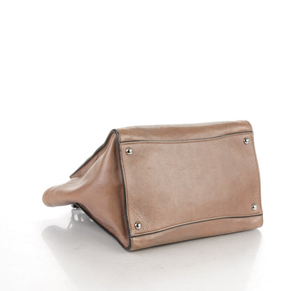 Prada Glace Calf Twin Pocket Tote Argilla 4 of 9