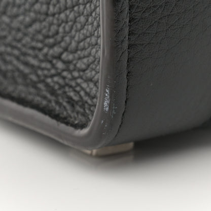 Celine Drummed Calfskin Micro Luggage Black 11 of 14