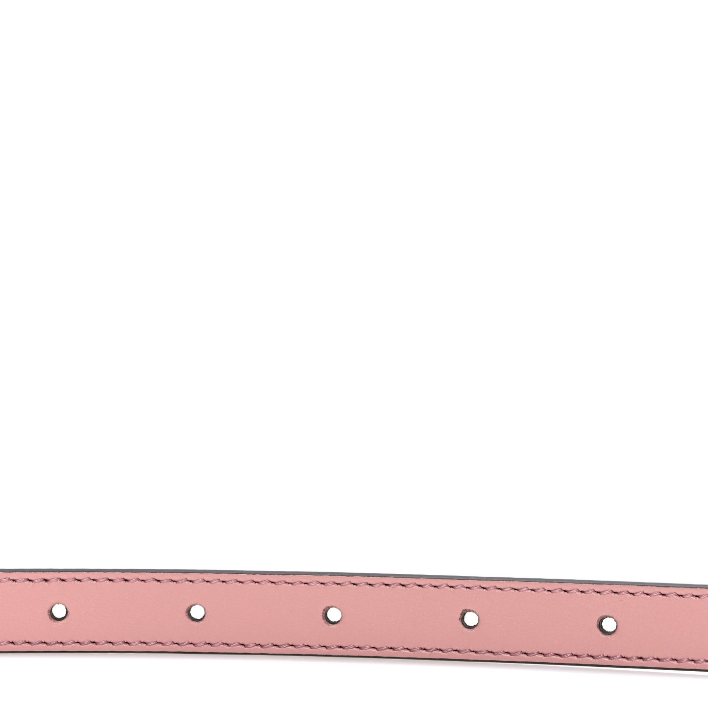 Calfskin Round Interlocking G 20mm Belt 90 36 Pink
