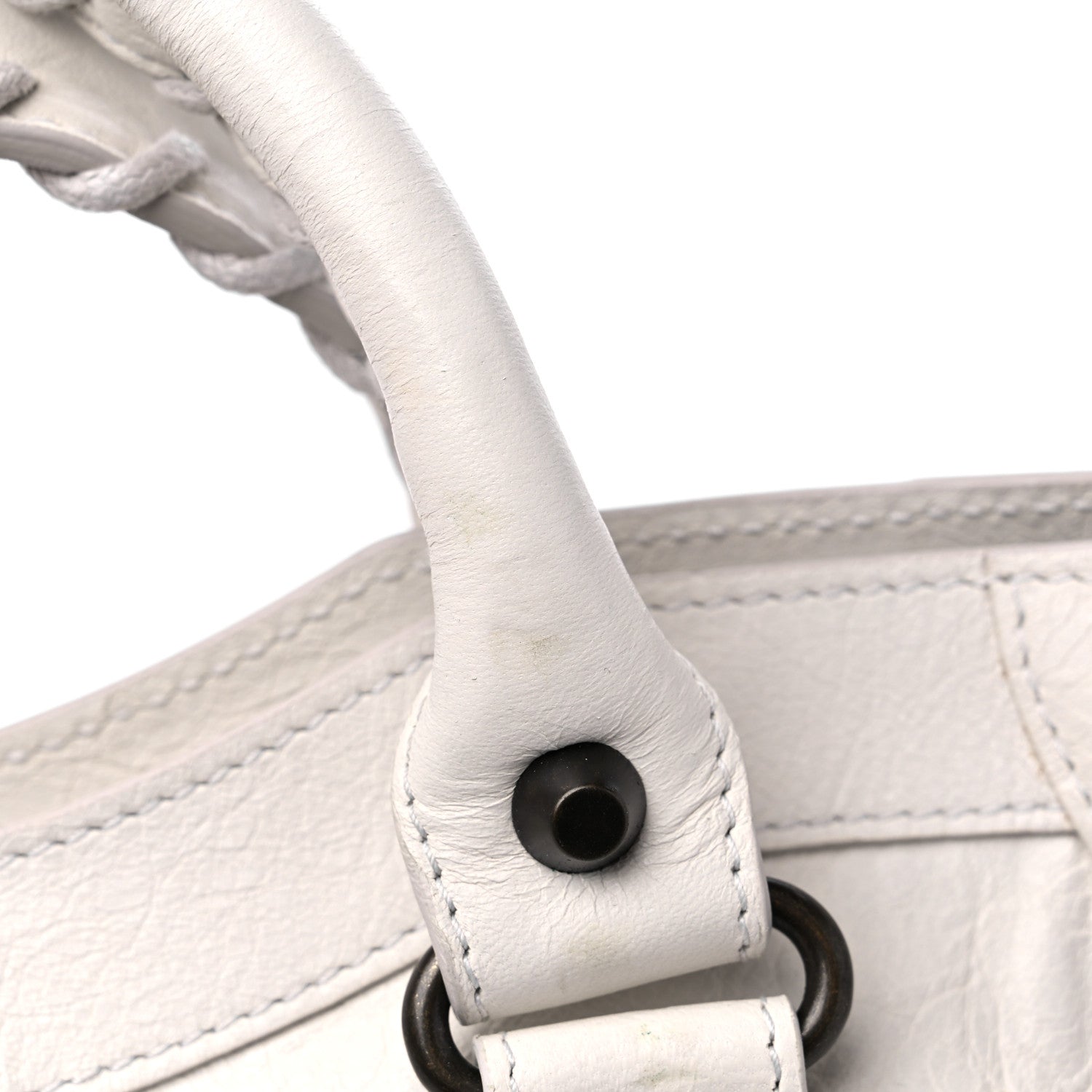 Balenciaga Agneau Classic Hardware City White 10 of 15