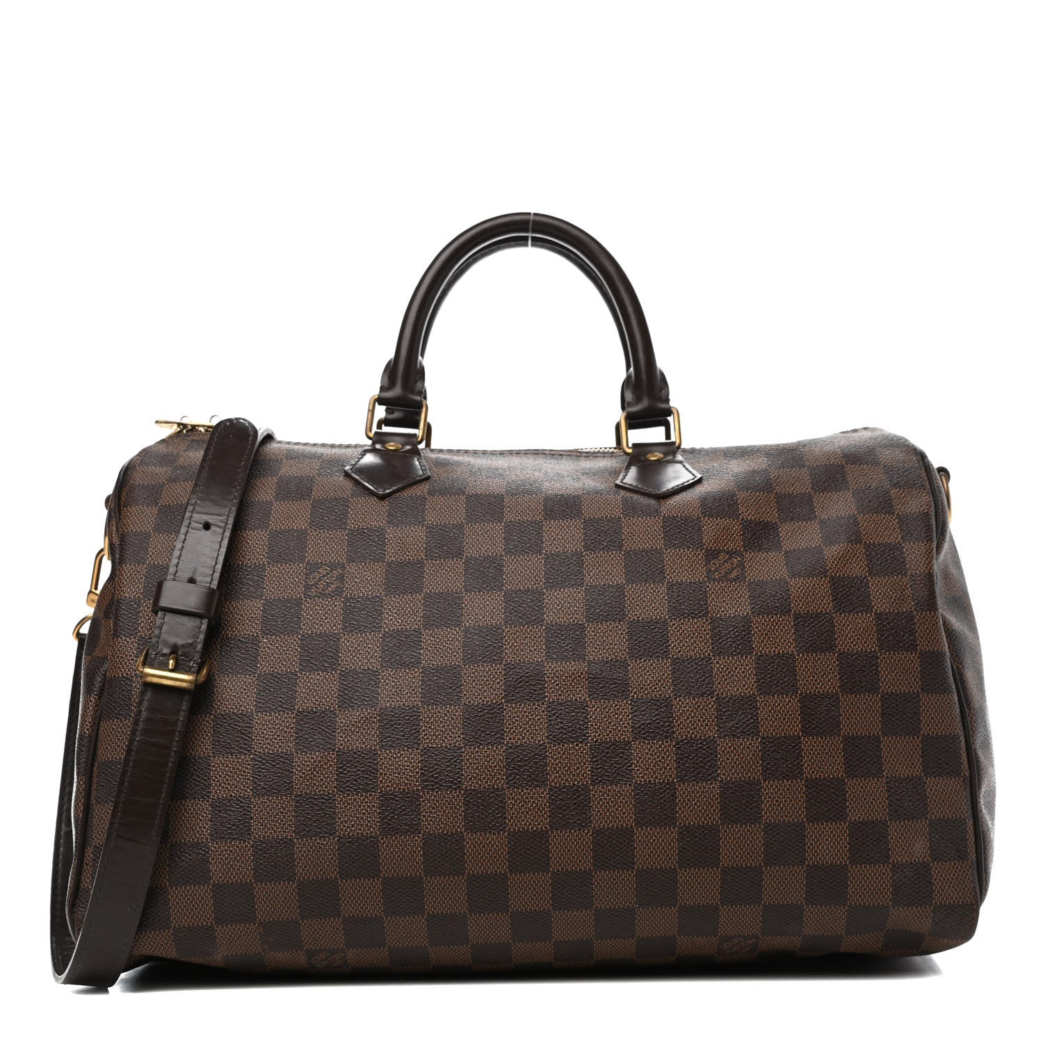 Louis Vuitton Damier Ebene Speedy Bandouliere 35 1 of 4