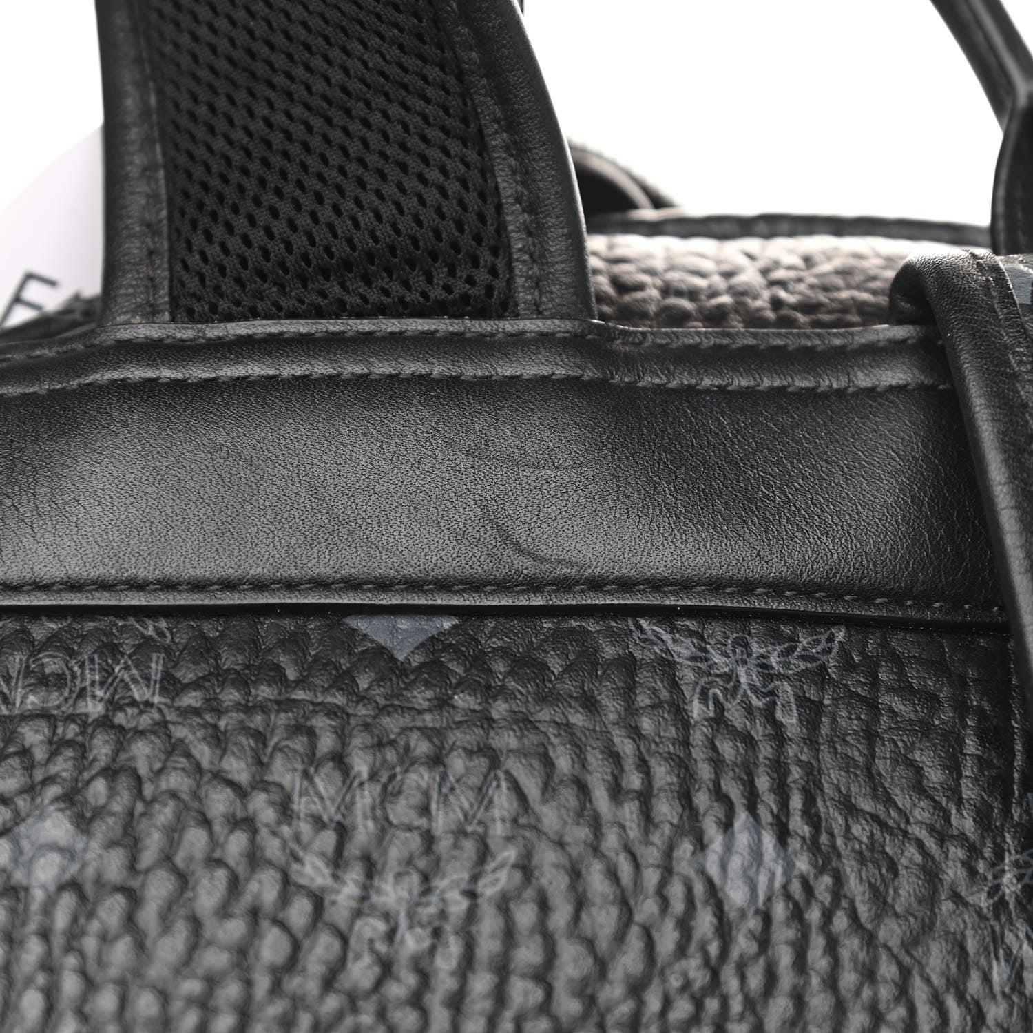 MCM Visetos Large Stark Backpack Black 16 of 16