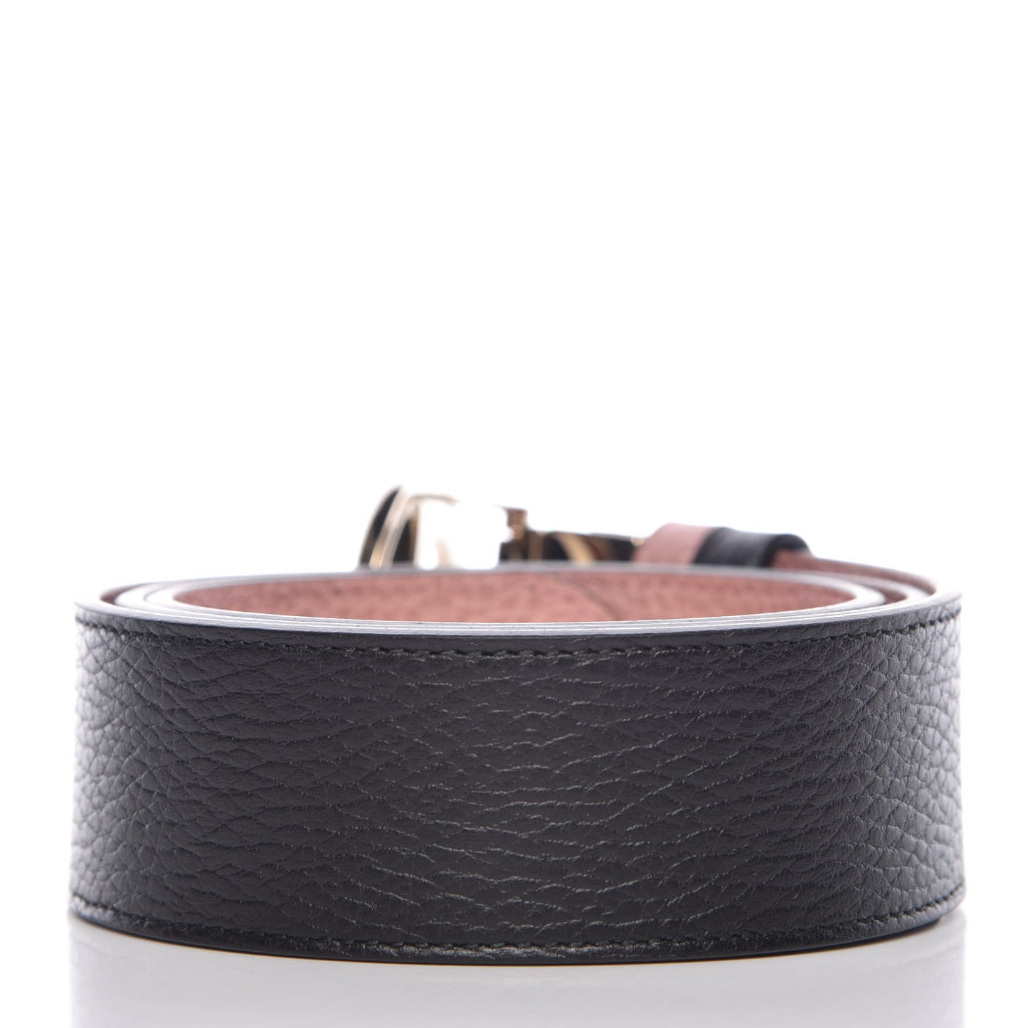 Calfskin 1973 Reversible Belt 90 36 Black Pink