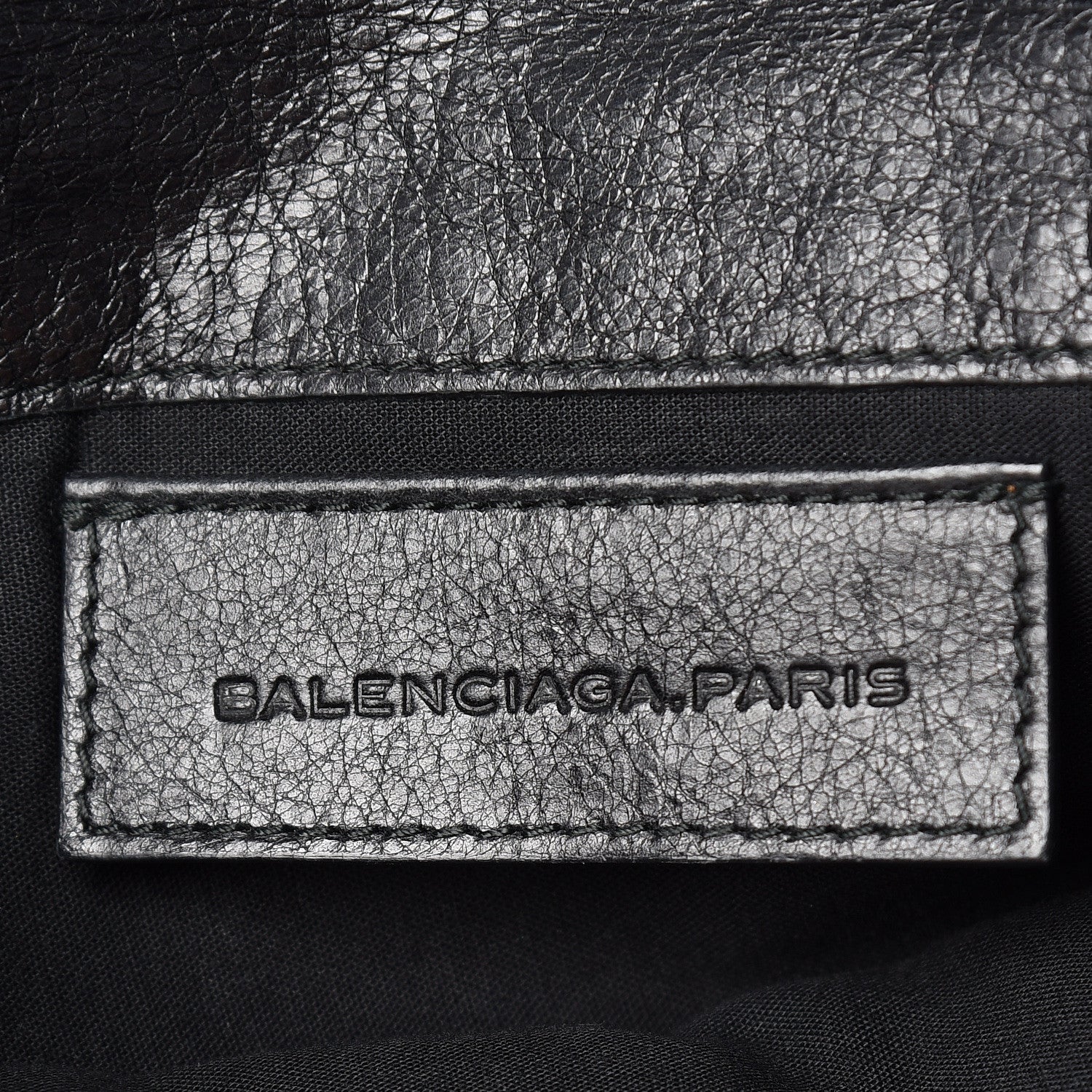 Balenciaga Agneau Giant 12 Rose Gold Hardware Envelope Clutch Black 8 of 12