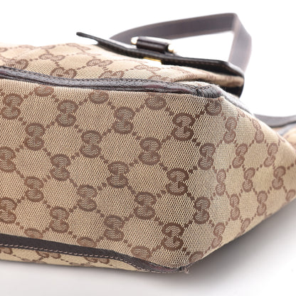Gucci Monogram Abbey D Ring Tote Dark Brown 10 of 11