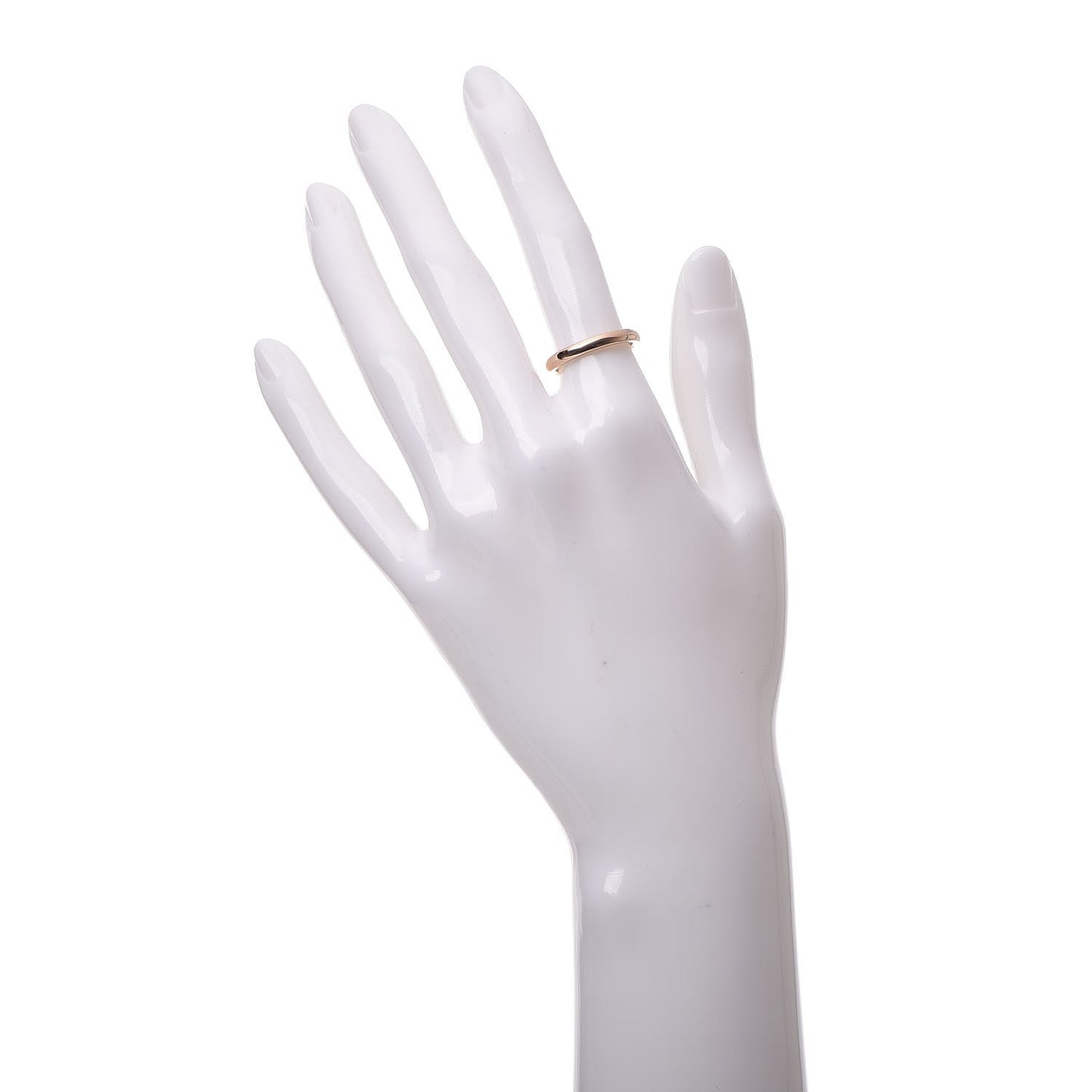18K Rose Gold Elsa Peretti Stacking Band Ring 52 6
