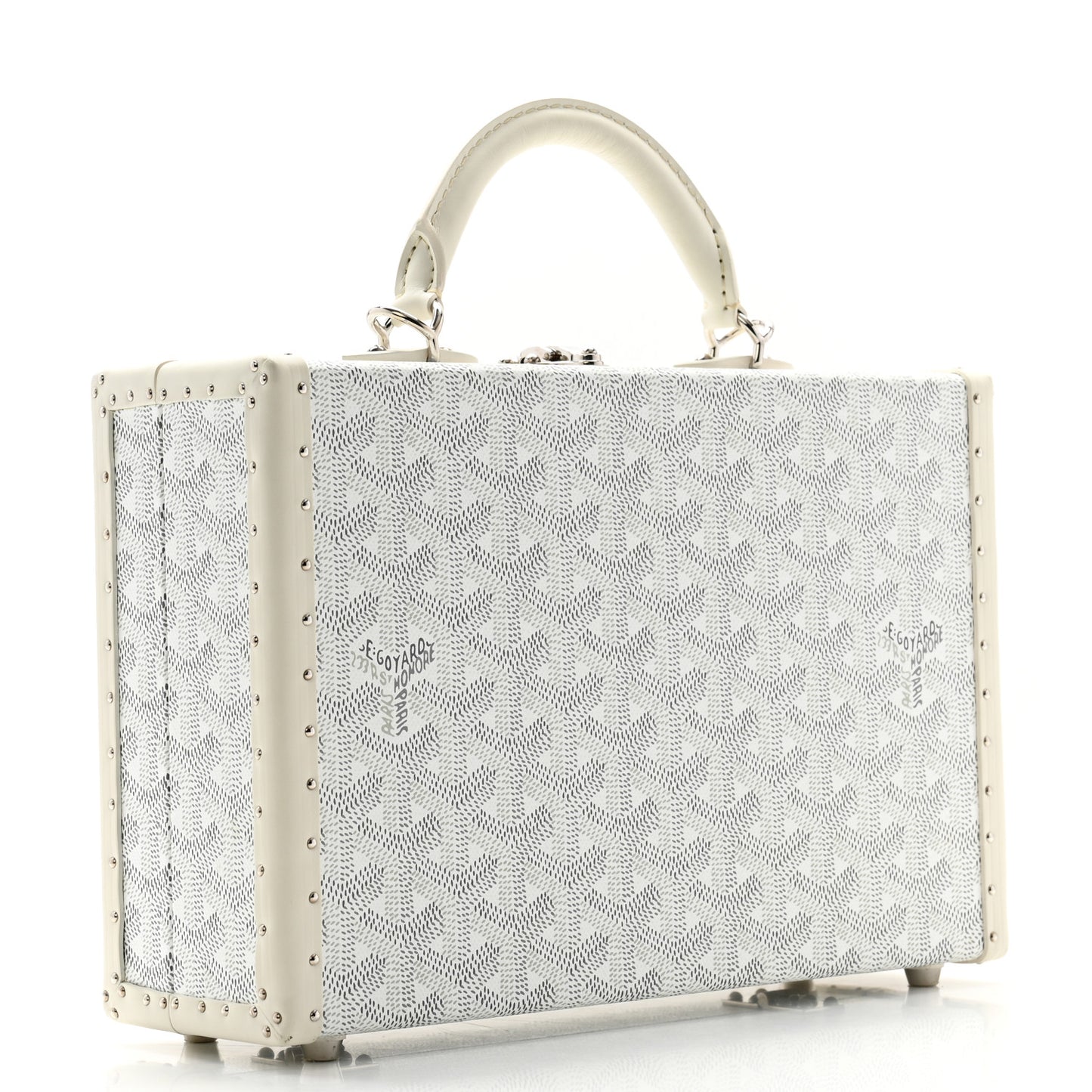 Goyardine Grand Hotel Trunk White