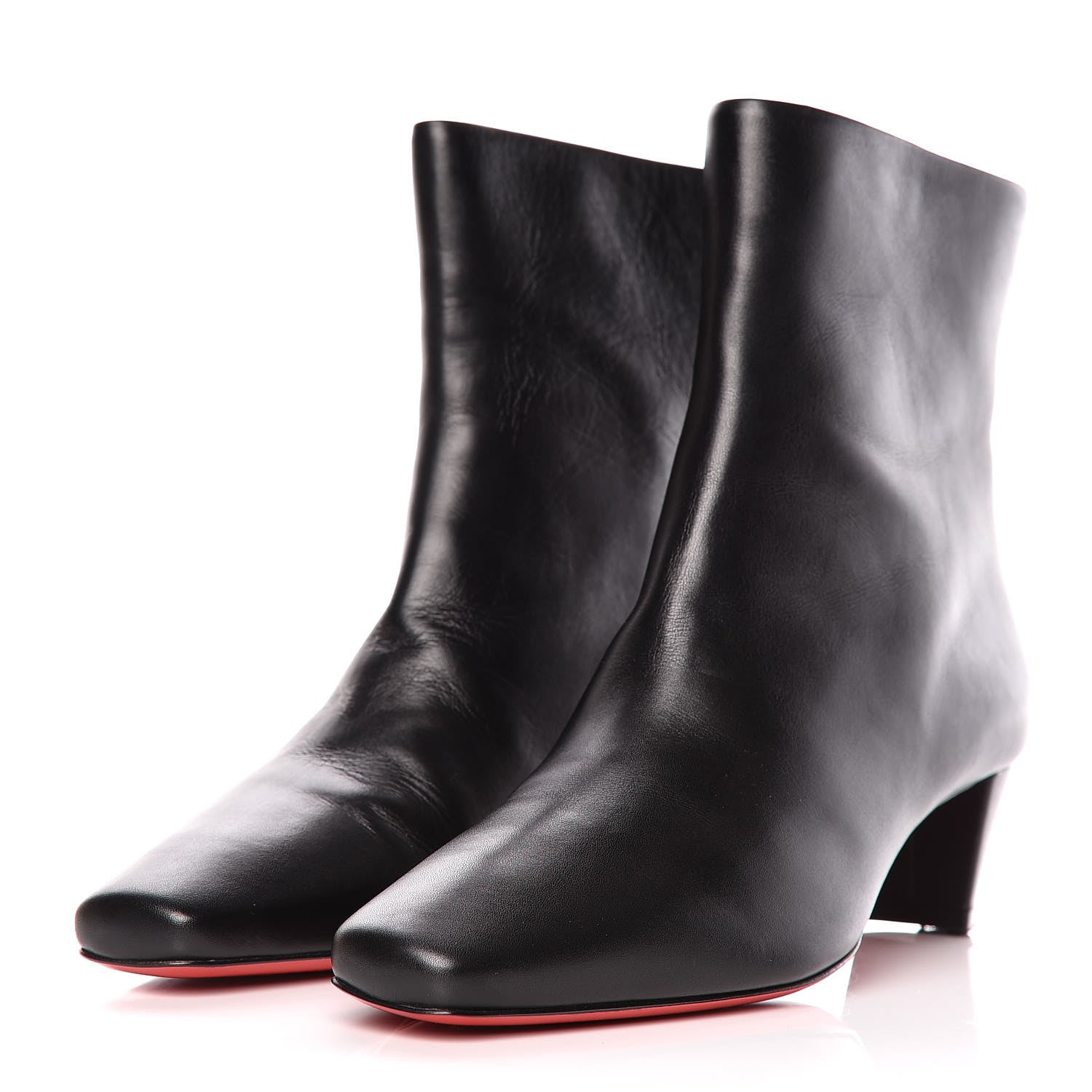Christian Louboutin King Calf Nitapal 45 Ankle Boots 39 Black 3 of 11
