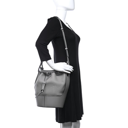 Loewe Calfskin Medium Balloon Bucket Bag Smoke 2 of 8