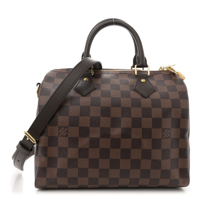 Louis Vuitton Damier Ebene Speedy Bandouliere 25 1 of 11